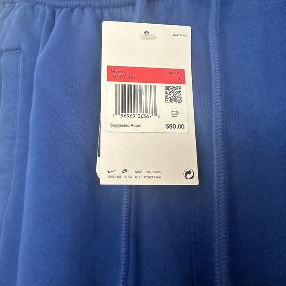 Nike NBA NY Nets sweatpants new with tags - Picture 4 of 5